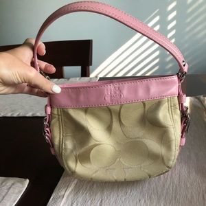 Used authentic small coach bag